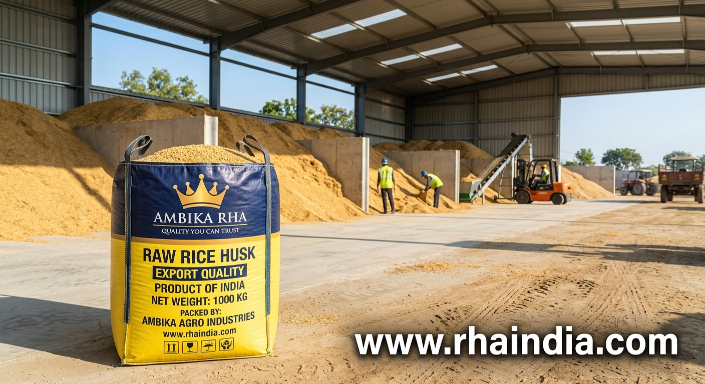 How to Secure a Reliable Global Supply of Bulk Raw Rice Husk - Ambika Biotech RHA India