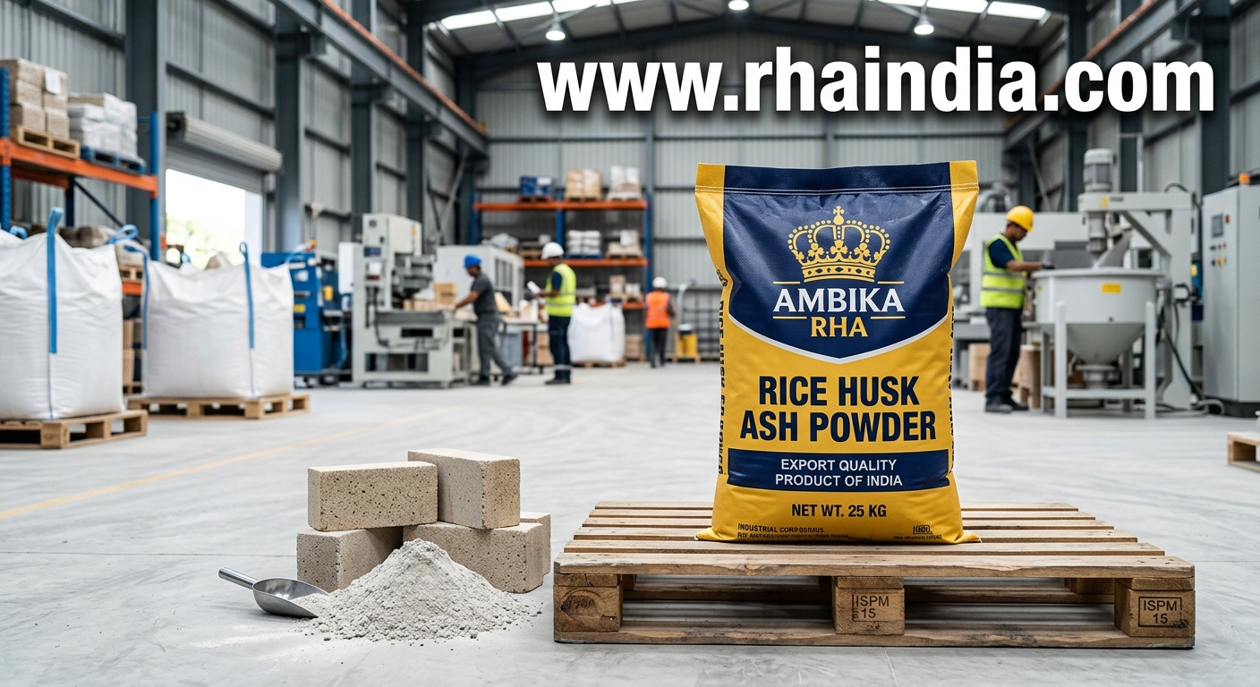 How to Use Rice Husk Ash Powder as a Lightweight Refractory Silica Source - Ambika Biotech RHA India