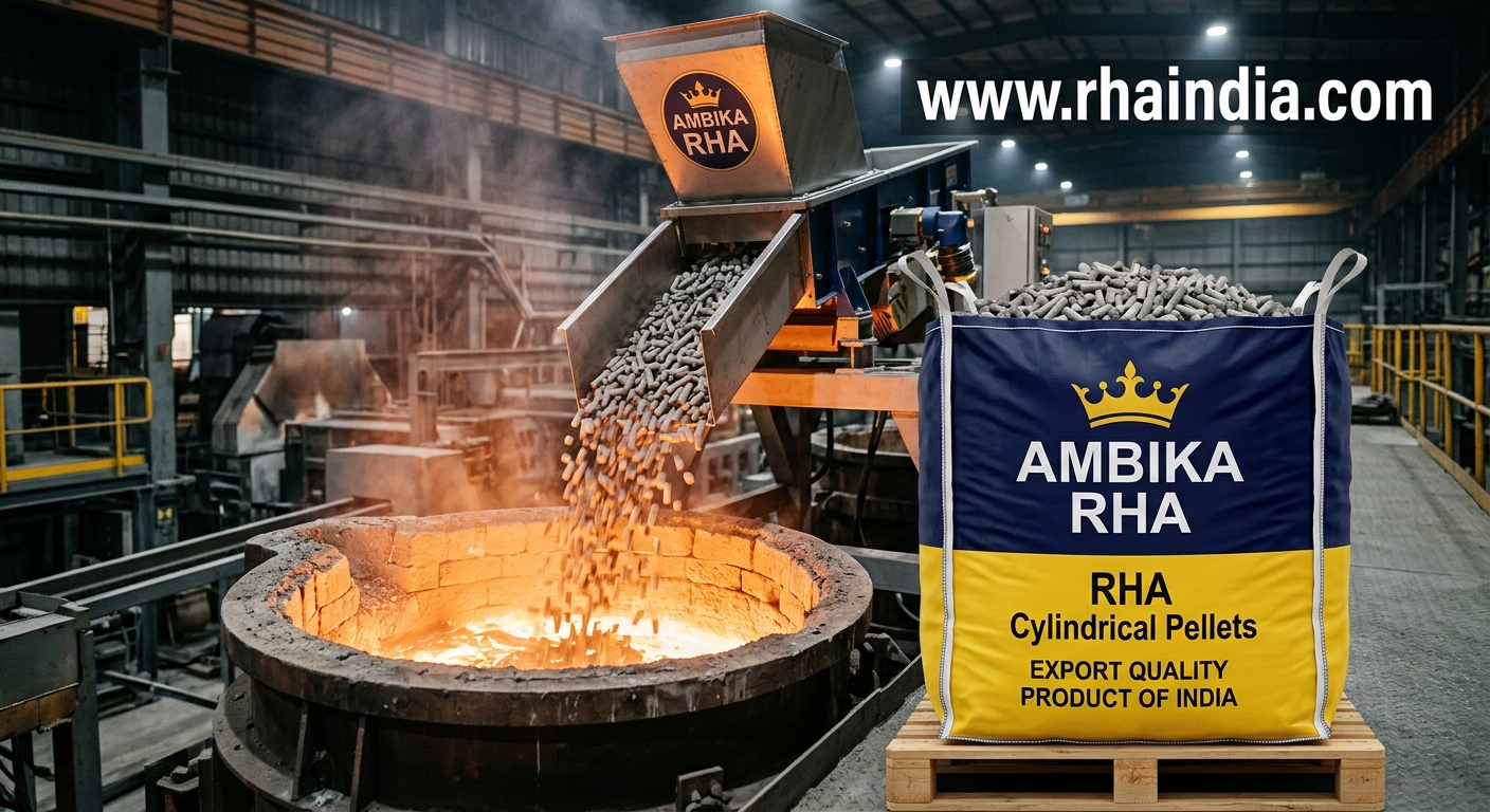 Why Steel Melting Shops Are Switching to RHA Cylindrical Pellets for Cleaner Casting - Ambika Biotech RHA India